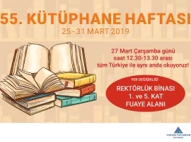 55. Kütüphane Haftası