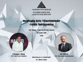 Medyada Kriz Yönetiminde Farklı Yaklaşımlar 