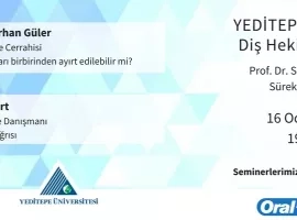 Diş Hekimliği Fakültesi Sürekli Eğitim Programı 2017-2018