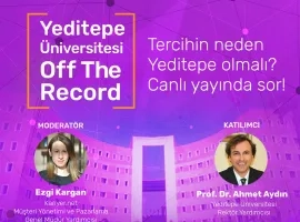 ''Yeditepe Üniversitesi Off The Record'' Canlı Yayını