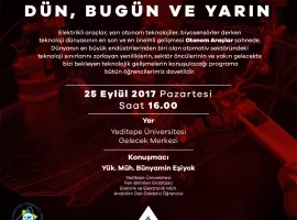 Otomotivde Dün, Bugün ve Yarın
