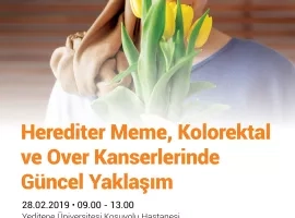 Herediter Meme, Kolorektal ve Over Kanserlerinde Güncel Yaklaşım