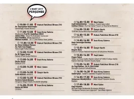 Kariyer Festivali '17 / 2 Mart Perşembe Programı