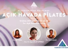 AÇIK HAVADA  PİLATES YAPIYORUZ