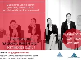 PROFESYONEL YAŞAMDA BEDEN DİLİ