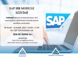 SAP HR MODULE EĞİTİMİ