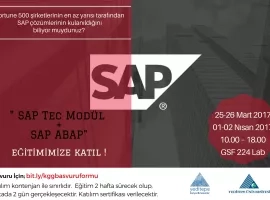 SAP TEC MODÜL + SAP ABAP EĞİTİMİ 