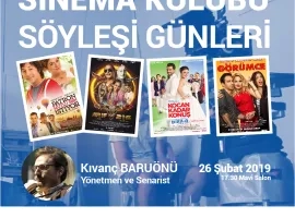 Sinema Kulübü Söyleşi Günleri | Kıvanç Baruönü