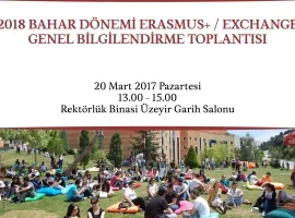 Erasmus & Exchange Bilgilendirme Toplantısı 