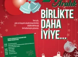 Akademik Tören ve Yeni Yıl Kutlaması