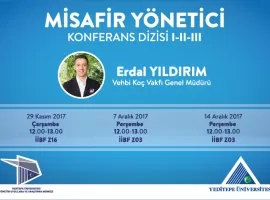 MİSAFİR YÖNETİCİ KONFERANS DİZİSİ I - II - III