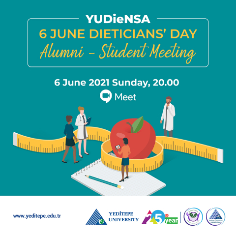 YUDİeNSA - 6 June Dieticians' Day | Alumni - Student Meeting