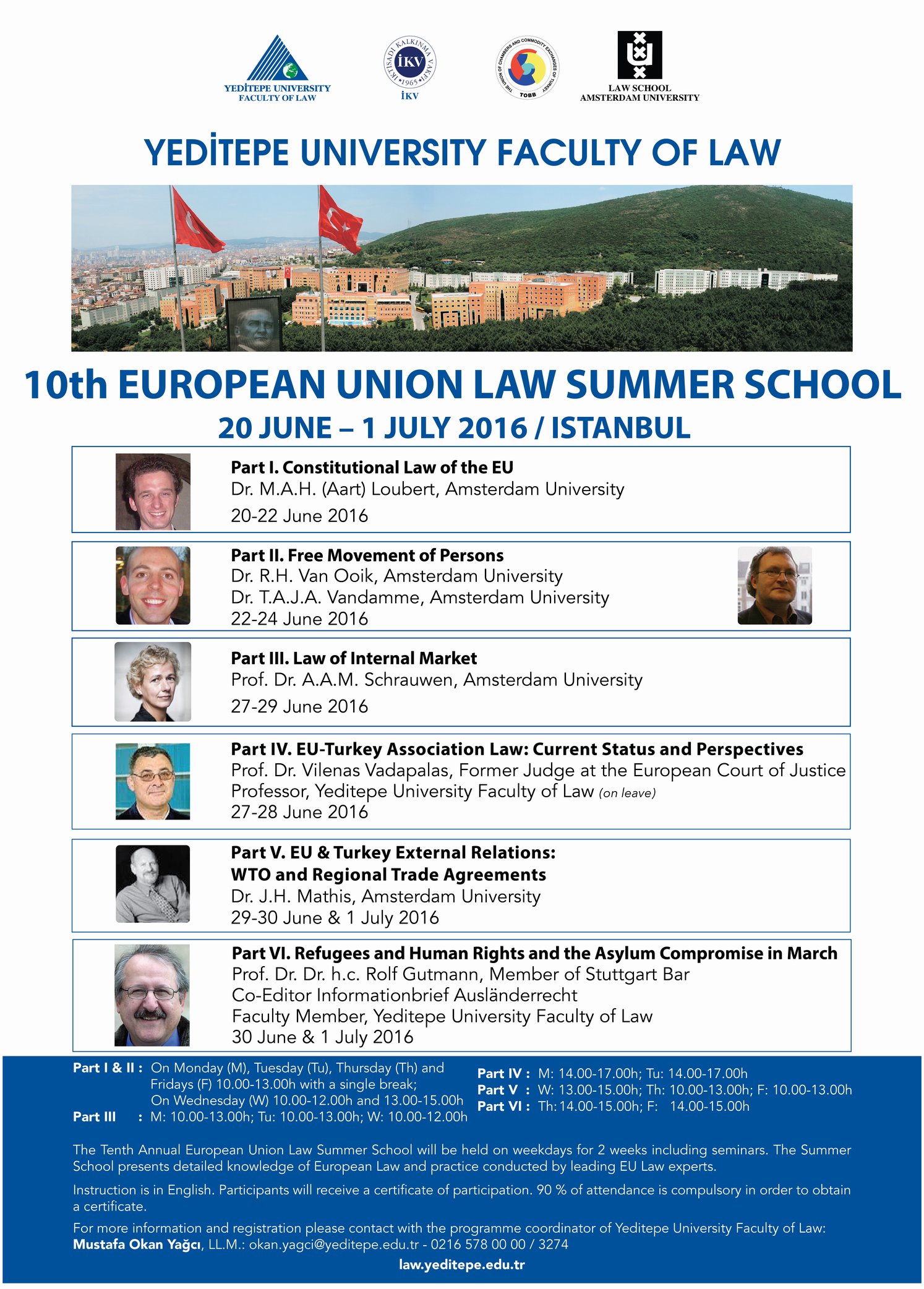 EUROPEAN UNION LAW SUMMER SCHOOL
