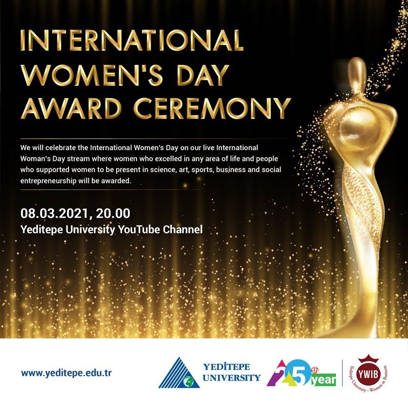 International Women's Day Award Ceremony 2021 Yeditepe University