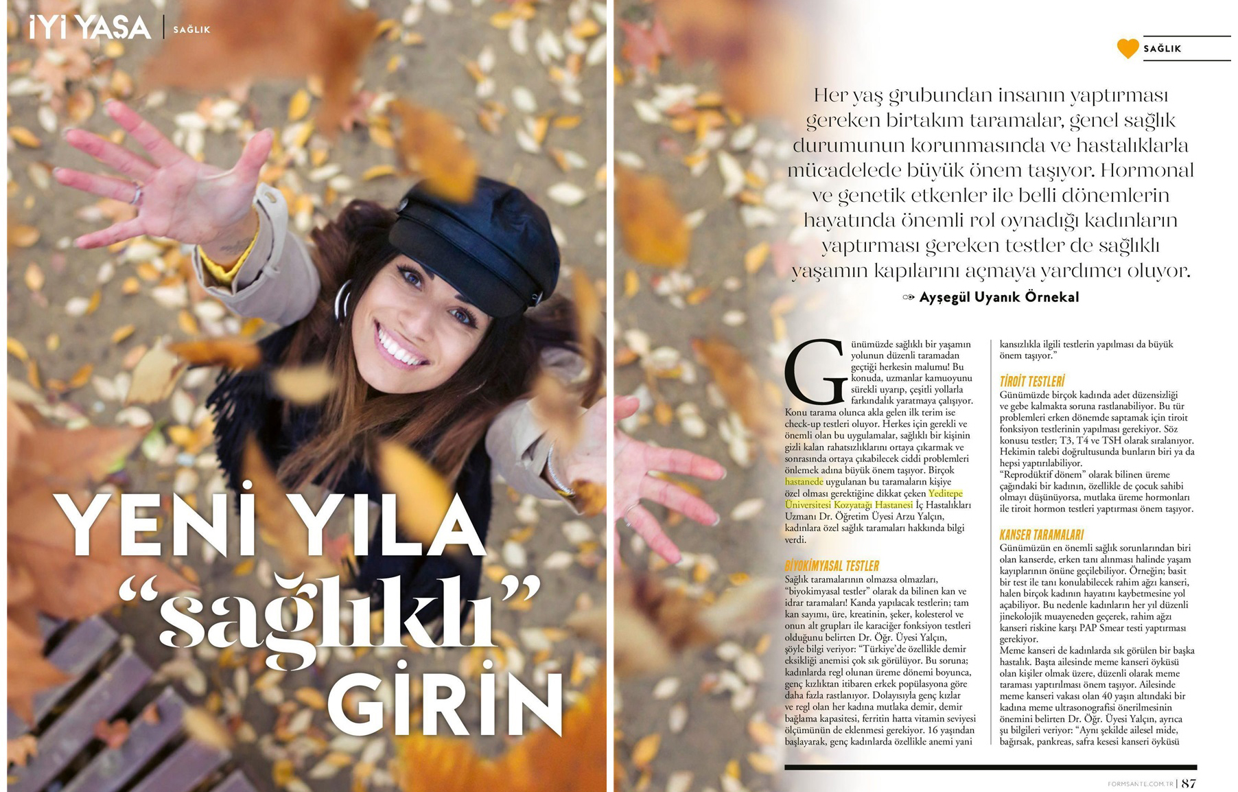 Yeni Yıla Sağlıklı Girin