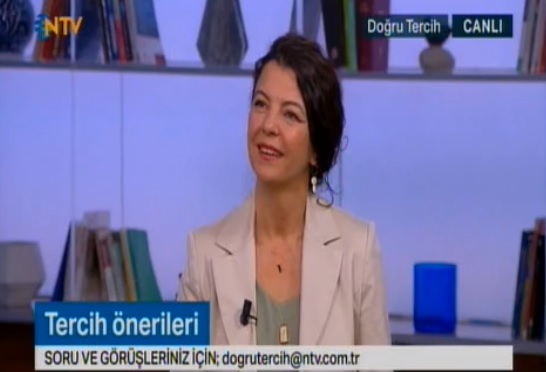 Üniversitemiz Rektör Yardımcısı Prof. Dr. Yeşim Ekinci, NTV’de yayınlanan Doğru Tercih programında Sadık Gültekin’in konuğu oldu. 